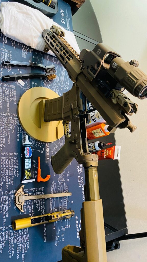 ar 15 rifle cleaning scaled