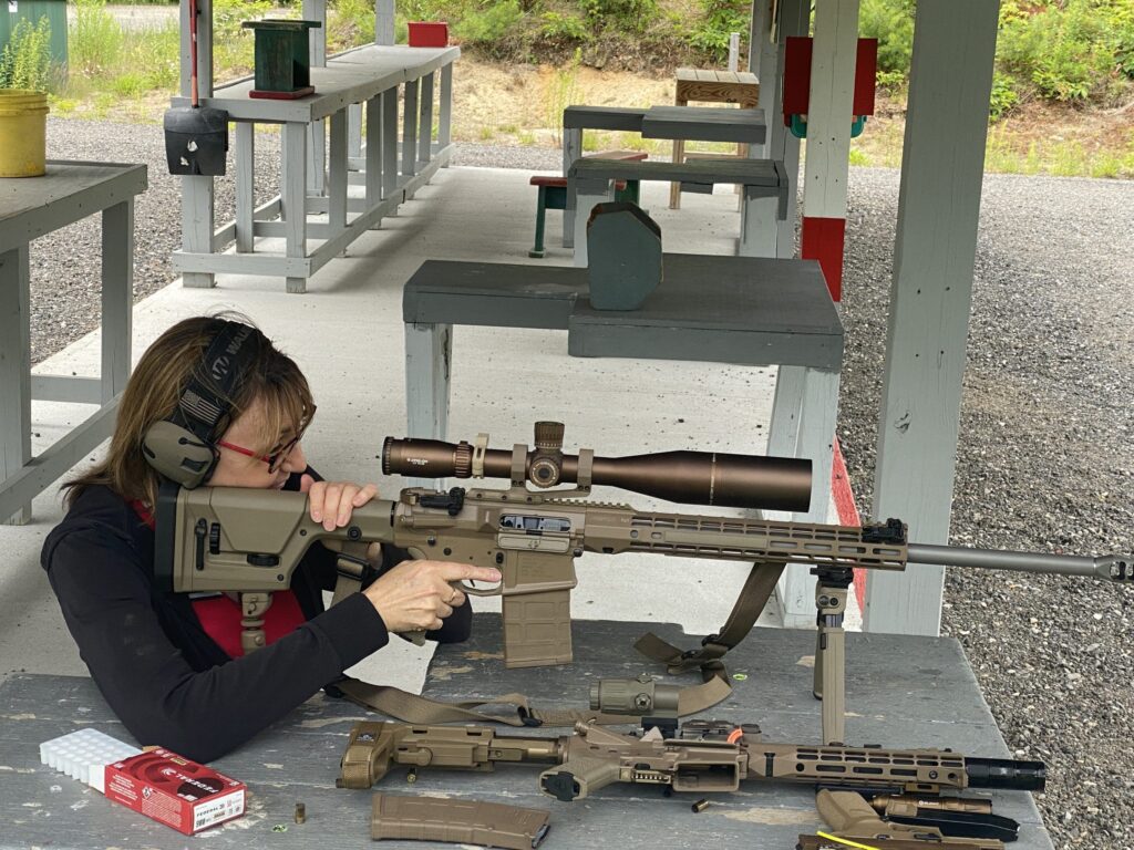 woman shooting ar 15 ar 10 scaled