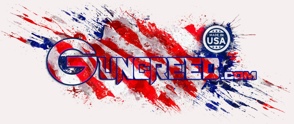 guncreed logo flag