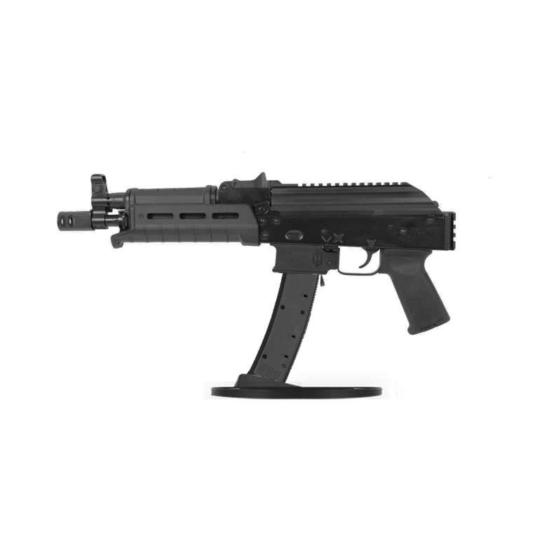 PSA AK V 9MM MOE RAILED MOE ALG PICATINNY PISTOL DISPLAY STAND
