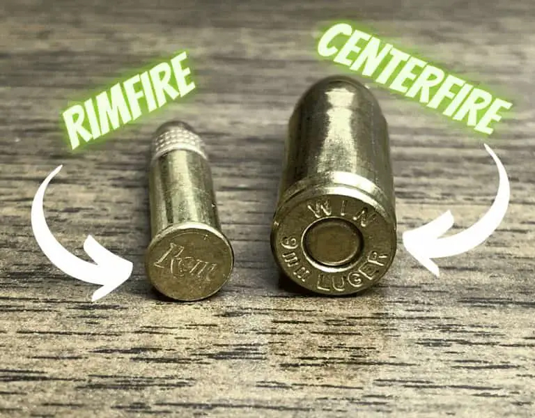 rimfire centerfire rounds