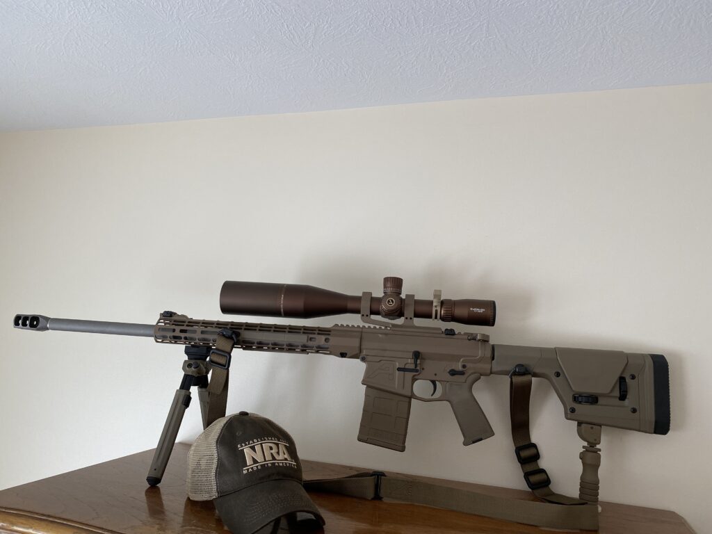 Aero Precision Gun on GunCreed Stand